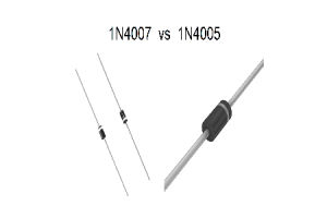 1N4005 vs 1N4007: een diode -vergelijking