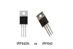 IRF640 versus IRF640N: equivalenten, specificaties en datasheets