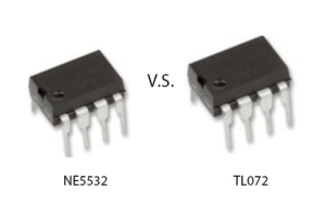 NE5532 en TL072: Wat onderscheidt deze op-AMP's?