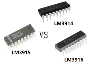 M3914 versus LM3915 versus LM3916: Belangrijke verschillen uitgelegd