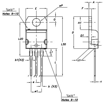 TIP122 Package Outline