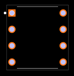 OPA2134 Footprint