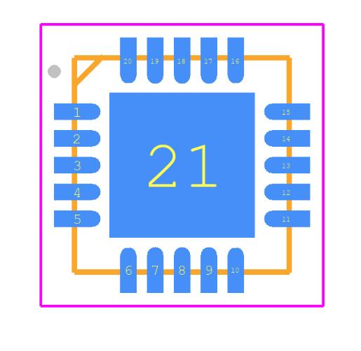 NRF24L01 Footprint